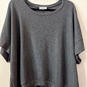 Shop Talulah Chantal Waffle Knit Tee